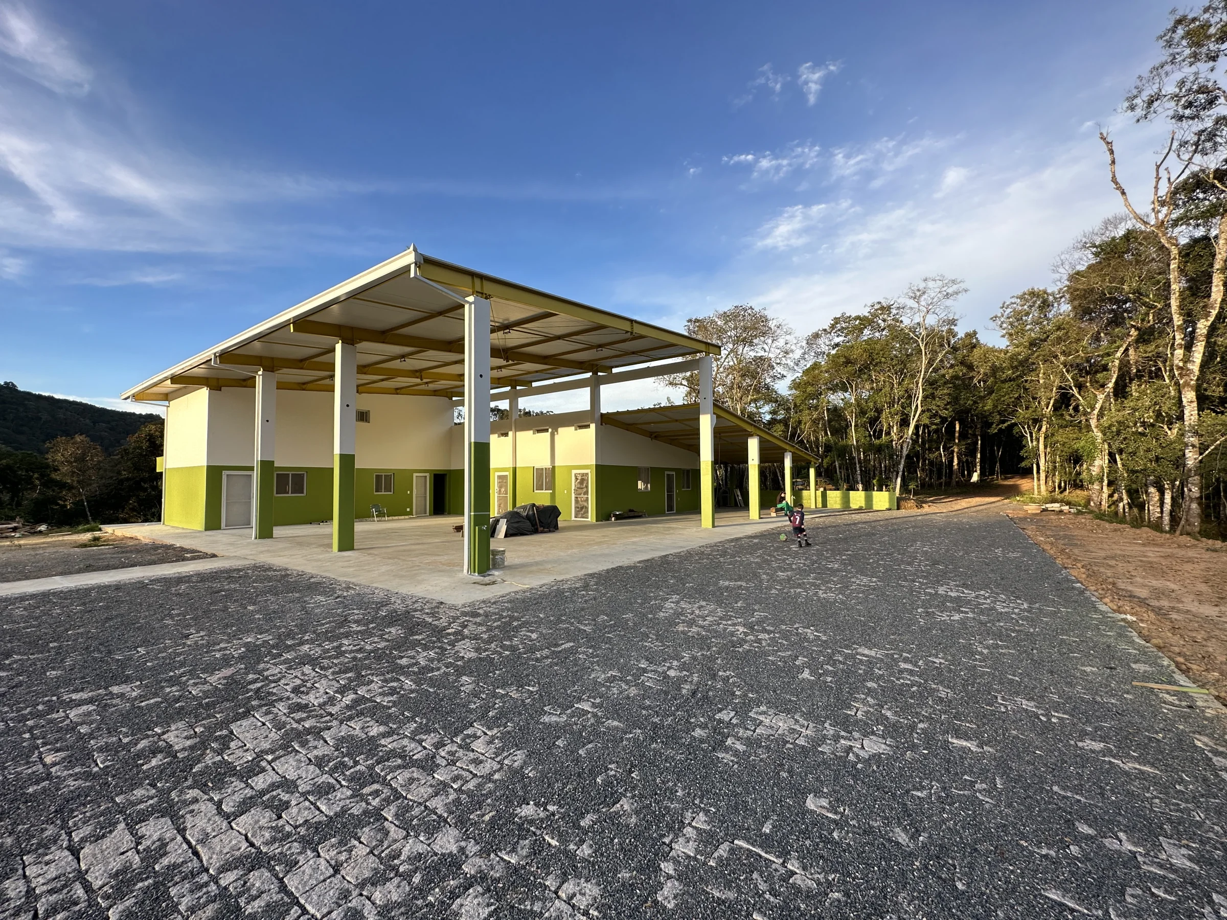 Sede com vista para a mata